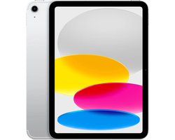 Apple iPad (2024) - 10.9 inch - WiFi + Cellular - 256GB - Zilver