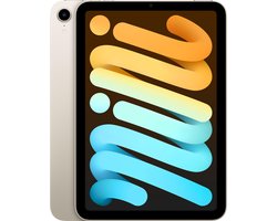 Apple iPad mini (2021) - 8.3 inch - WiFi - 256GB - Sterrenlicht - 6e generatie