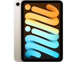 Apple iPad mini (2021) - 8.3 inch - WiFi + 5G - 64GB - Sterrenlicht - 6e generatie