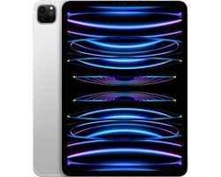 Apple iPad Pro (2022) - 11 inch - WiFi + 5G - 512GB - Zilver - 6e generatie