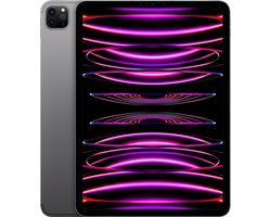 Apple iPad Pro (2022) - 12.9 inch - WiFi + 5G - 256GB - Spacegrijs - 6e generatie