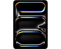 Apple iPad Pro (2024) - 11 inch - Nanotextuur Glas - WiFi + Cellular - 1TB - Zwart - 7e generatie