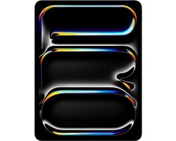Apple iPad Pro (2024) - 13 inch - WiFi + Cellular - 1TB - Zwart - 7e generatie