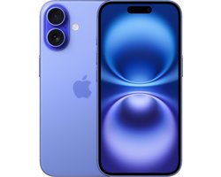 Apple iPhone 16 15,5 cm (6.1") Dual SIM iOS 18 5G USB Type-C 256 GB Blauw