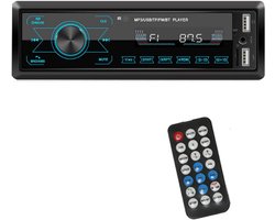 12V autoradio Bluetooth handsfree met USB en MP3-speler 7 kleuren LED Ondersteunt iOS- en Android-telefoons
