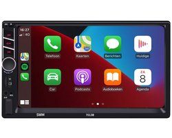 2-DIN autoradio | 7 inch touchscreen | Apple CarPlay & Android Auto | Bluetooth & USB | Denago DNG-CP69