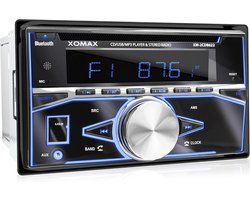 2DIN Autoradio met CD-Speler, Bluetooth, USB & SD, Instelbare LED Verlichting