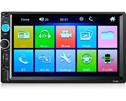7010B 7 inch autoradio 2DIN FM USB AUX HD  MP5-speler Bluetooth - aanraakscherm