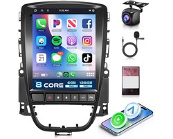 9,7 inch Android 15 Autoradio 8 Core 6+128GB voor Opel Astra J / Buick Excelle XT GT (2006-2016) met Draadloze Carplay, Android Auto en GPS Navigatie