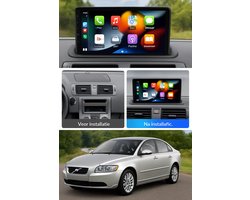ADIVOX 9 inch T1 geschikt voor Volvo S40/C30/C70 2007-2012 Android 15 CarPlay/Auto/Wifi/RDS/DSP/DAB+