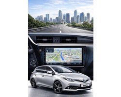 ADIVOX T1 10.1 inch geschikt voor Toyota Auris/Corolla 2017-2019 Android 15 CarPlay/Auto/WiFi/DSP/DAB+