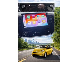 ADIVOX T2 7 inch inklapbaar Display geschikt voor VW Up!/Seat Mii/Skoda Citigo Android 15 CarPlay/Auto/Wifi/RDS/DSP/NAV/5G