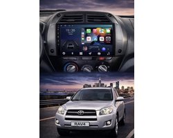 ADIVOX T2 9 inch geschikt voor Toyota RAV4 2000-2004 Android 15 CarPlay/Auto/Wifi/RDS/DSP/NAV/5G/DAB+