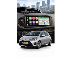 ADIVOX T4 9 inch geschikt voor Toyota Yaris 2011-2020 Android 15 CarPlay/Auto/WiFi/GPS/RDS/DSP/5G/QLED/DAB+