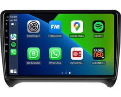 Android Auto voor Audi TT | 2007 t/m 2014 | Android 13 | Draadloos Apple Carplay & Android auto | 2GB + 32GB | 8-Core processor | Davilon | 2025 model | 2007 2008 2009 2010 2011 2012 2013 2014 | Bluetooth & Wifi