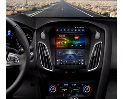 Autoradio 1/16 met Carplay en Android auto | Geschikt voor Ford Focus 3 2010-2019 | Radio scherm met Navigatie | 2010 2011 2012 2013 2014 2015 2016 2017 2018 2019 | st Met screencleaner