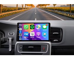 Autoradio 1/32GB met Carplay en Android auto | Geschikt voor Volvo V60 S60 2007-2015 | Radio scherm met Navigatie | 2007 2008 2009 2010 2011 2012 2013 2014 2015 | Met screencleaner