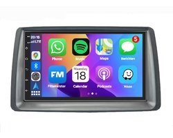 Autoradio 2/32 met Carplay en Android auto | Geschikt voor Fiat Panda 2003-2012 | Radio scherm met Navigatie | 2003 2004 2005 2006 2007 2008 2009 2010 2011 2012 | 169