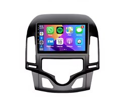 Autoradio 2/32 met Carplay en Android auto | Geschikt voor Hyundai i30 2006-2011 | Radio scherm met Navigatie | 2006 2007 2008 2009 2010 2011