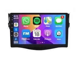 Autoradio 2/32 met Carplay en Android auto | Geschikt voor Toyota Rav4 2004-2013 | Radio scherm met Navigatie | 2004 2005 2006 2007 2008 2009 2010 2011 2012 2013 | Rav 4