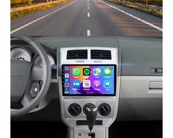 Autoradio 2/32GB met Carplay en Android auto | Geschikt voor Dodge Kaliber 2006-2010 | Radio scherm met Navigatie | 2006 2007 2008 2009 2010 | caliber