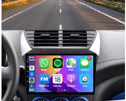 Autoradio 2/32GB met Carplay en Android auto | Geschikt voor Suzuki Alto en Nissan Pixo 2009-2018 | Radio scherm met Navigatie | 2009 2010 2011 2012 2013 2014 2015 2016 2017 2018 | GF FZ | Met screen-cleaner
