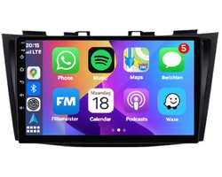 Autoradio 2/32GB met Carplay en Android auto | Geschikt voor Suzuki Swift 4 2010-2015| Radio scherm met Navigatie | 2010 2011 2012 2013 2014 2015 | Zc32S