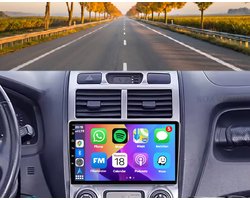 Autoradio 4/64 met Carplay en Android auto | Geschikt voor Kia Sportage 2 2004-2010 | Radio scherm met Navigatie | 2004 2005 2006 2007 2008 2009 2010