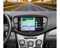Autoradio 4/64GB met Carplay en Android auto | Geschikt voor Hyundai I10 2006-2013 | Radio scherm met Navigatie | 2006 2007 2008 2009 2010 2011 2012 2013