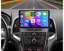 Autoradio 4/64GB met Carplay en Android Auto | Geschikt voor Opel Astra J 2009-2016 | radio scherm met navigatie | 2009 2010 2011 2012 2013 2014 2015 2016 | Vauxhall Buick Verano gtc opc