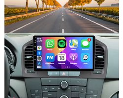 Autoradio 4/64GB met Carplay en Android Auto | Geschikt voor Opel Insignia 2008-2013 | radio met navigatie | 2008 2009 2010 2011 2012 2013