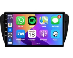 Autoradio 4/64GB met Carplay en Android auto | Geschikt voor Seat Ibiza 6J 2008-2014 | Radio scherm met Navigatie | 2008 2009 2010 2011 2012 2013 2014 | SC