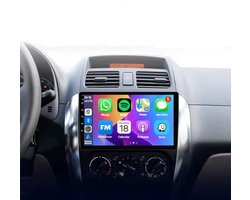 Autoradio 4/64GB met Carplay en Android auto | Geschikt voor Suzuki Grand Vitara 3 2005-2015 | Radio scherm met Navigatie | 2005 2006 2007 2008 2009 2010 2011 2012 2013 2014 2015