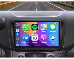 Autoradio 4/64GB met Carplay en Android auto | Geschikt voor Suzuki Swift 4 2010-2015 | Radio scherm met Navigatie | 2010 2011 2012 2013 2014 2015 | Zc32S