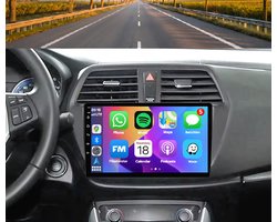 Autoradio 4/64GB met Carplay en Android auto | Geschikt voor Suzuki SX4 en S-Cross 2012-2018 | Radio scherm met Navigatie | 2012 2013 2014 2015 2016 2017 2018 | 2