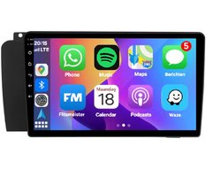 Autoradio 4/64GB met Carplay en Android auto | Geschikt voor Volvo XC70, V70, S60, S80 2004-2010 | Radio scherm met Navigatie | 2004 2005 2006 2007 2008 2009 2010
