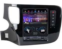 Autoradio 9.7 inch geschikt voor Mitsubishi Outlander 2012-2018 Android 14 CarPlay/Auto/Wifi/RDS/DSP/5G/NAV/DAB+