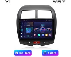 Autoradio - Android Carplay - Bluetooth Radio - Mitsubishi ASX 1 2010 - 2016