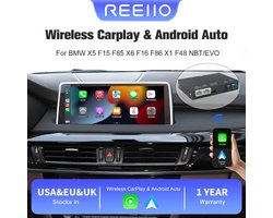Autoradio Draadloze CarPlay Android Auto Module - Voor BMW NBT EVO X5 F15 X6 F16 X1 F48 - 2014-2020 - Origineel Scherm Compatibel - Auto Multimedia