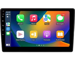 Autoradio met bluetooth - Carplay - Voor Citroën C5 (2008-2017) - Geschikt voor Apple en Android - Stereo - Navigatie - Navigatiesysteem auto - 2GB 64GB