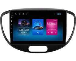 Autoradio met bluetooth - Carplay - Voor Hyundai Grand i10 (2007-2013) - Geschikt voor Apple en Android - Stereo - Navigatie - Navigatiesysteem auto - 1GB 16GB