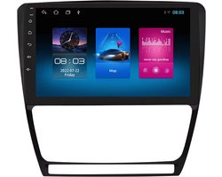 Autoradio met bluetooth - Carplay - Voor Skoda Octavia II (2008-2013) - Geschikt voor Apple en Android - Stereo - Navigatie - Navigatiesysteem auto - 1GB 16GB