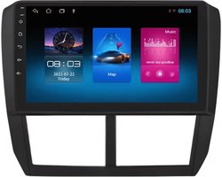 Autoradio met bluetooth - Carplay - Voor Subaru Forester 3 SH en Impreza (2007-2013) - Geschikt voor Apple en Android - Stereo - Navigatie - Navigatiesysteem auto - 1GB 16GB