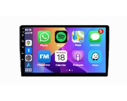 Autoradio universeel 2/32GB met Carplay en Android Auto 9'' | Geschikt voor div. auto's 9 inch | radio met navigatie | 2din dubbeldin 2 dubbel din 9inch