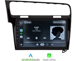 autoradio voor Volkswagen Golf 7 | 2012 t/m 2020 | Android 13 | Draadloos Apple Carplay & Android Auto | 2GB + 64GB | 8-Core processor | 2025 model | 2012 2013 2014 2015 2016 2017 2018 2019 2020 | Bluetooth & Wifi