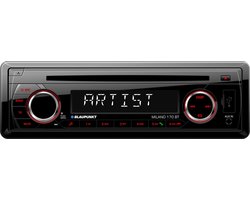 Blaupunkt Milano 170 BT – 1-DIN Autoradio met Bluetooth, USB/SD & AM/FM – Moderne audio voor auto