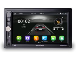 Caliber 2 din Autoradio - dab+ - Autoradio met Bluetooth - Multimedia - 7" Touchscreen - 4 x 75W - Wireless Android Autolink - Handsfree bellen (RMD807DAB)