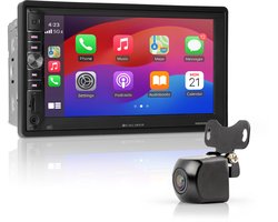 Caliber Autoradio - CarPlay - 2 din Autoradio - Met Achteruitrijcamera - Bluetooth - dab+ - 7" Touchscreen - Wireless CarPlay - 4 x 100 Watt - Wireless Android Autolink