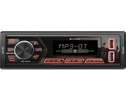 Caliber Autoradio met Bluetooth - Media Speler zonder Radio - Muziek Streamen - Handsfree bellen - USB Oplaadpoort - 4 x 55 Watt (RMD035MP)