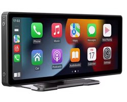Carplay Andriod -Apple - Carplay Scherm - Apple Carplay - Android Auto - Touchscreen - Inclusief Achteruitrijcamera - 10 Inch - Zwart